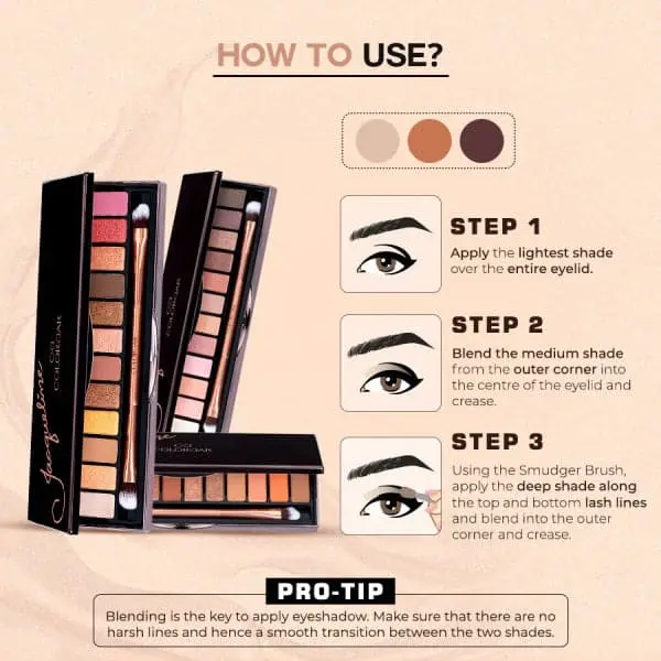Colorbar Berry Blush Eyeshadow Palette - Image 4