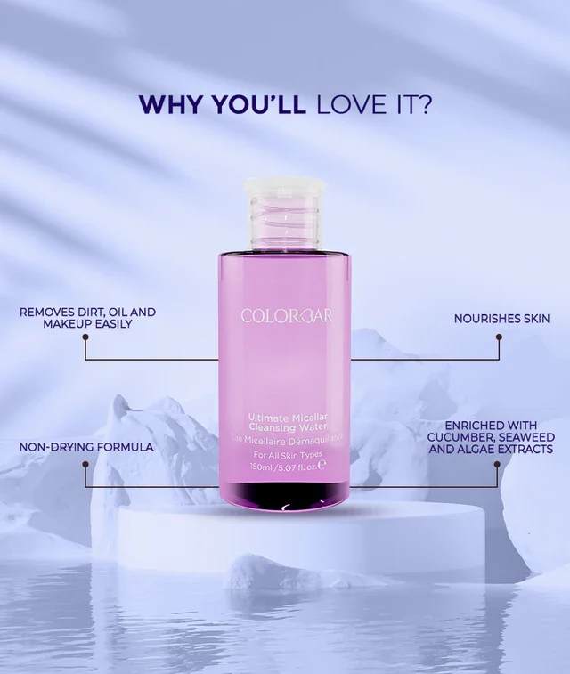 Colorbar Ultimate Micellar Cleansing Water - Image 4