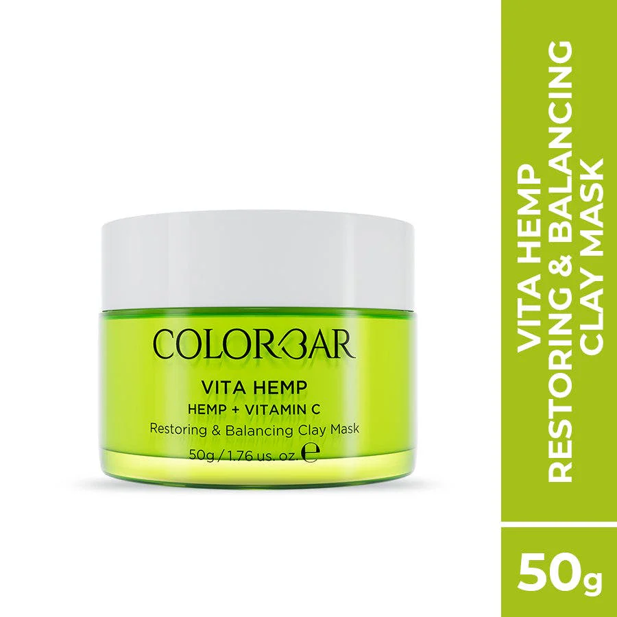 Colorbar Vita Hemp Restoring & Balancing Clay Mask - Image 8
