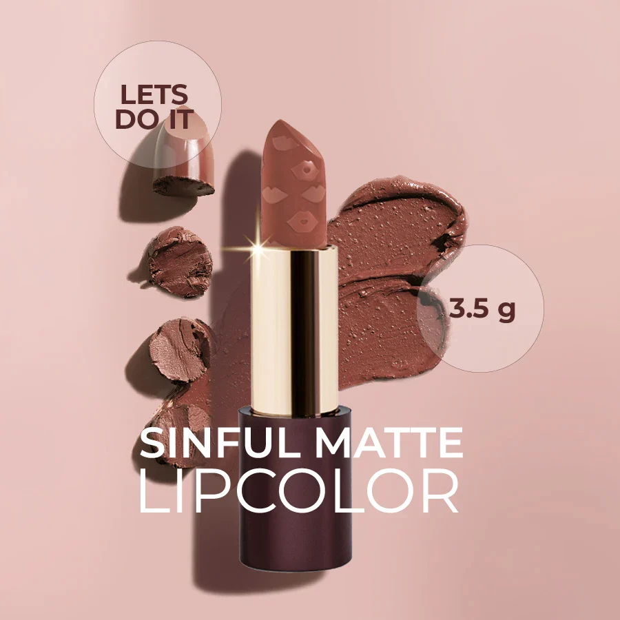 Sinful Matte Lipcolor - Luxe Collection - Image 6