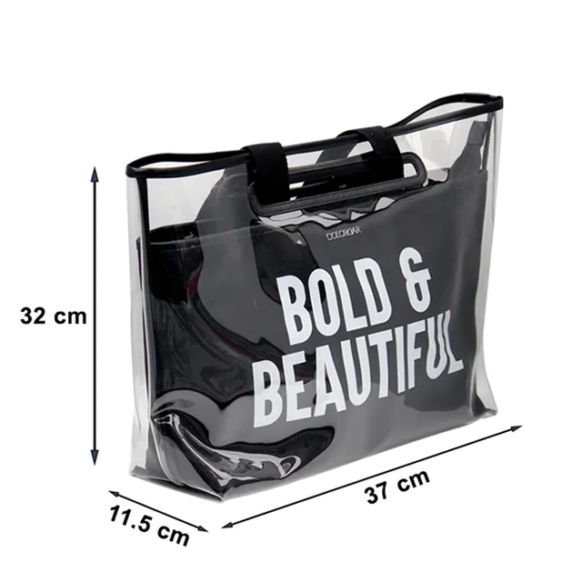 THE BOLD & BEAUTIFUL TOTE - BLACK - Image 6